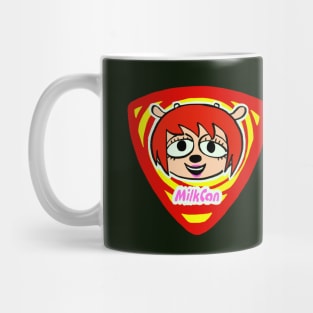 Mudwizard draws the red lammy milkcan band guitar pick / um jammer lammy sheep girl Mug